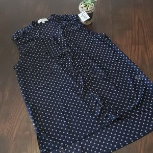 BEAUTIFUL GENTLY LOVED sleeveless blouse